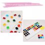 watercolor paint set 48 color paint with 2 water brush pens for artist and children solid watercolor