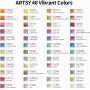 wholesale watercolor paint set metallic 48colors paint supplies in metal box for art