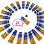 water color paint set watercolor tube set 15ml 24 painting colors watercolor for Artists, Beginners, Students