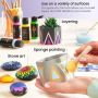 20*60ml pouring acrylic paint for painting diy
