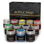 high concentration 100ml handmade diy acrylic color paint for painting