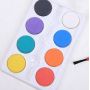 Hot sale 8 colors watercolor paint set watercolor cake