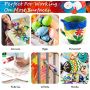 24colors art acrylic paint tubes set for kids