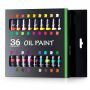 36colors 12ml paint tube aetist oil paints for art