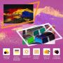36 watercolor paint set portable travel water color paint set with water brushes
