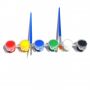 hot selling 5ml water color paint different shapes strip paint pot