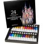 24 colors 12ml professional high quality watercolor paint set