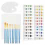Art Crafts Supplies 24 Colors Non Toxic Waterproof Artist Acrylic Pouring Paint Set