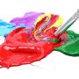 hot selling new design rich color 24 colors watercolor paint set with paint brush for artist