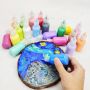 Multi-Surface Art Supplies Paint Set,Rich Pigments Non Fading Non Toxic Acrylic Color Paint Set
