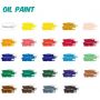 oil based paint 24 oil painting color in 12ml oil paint tubes for painting Artist Kids and Beginners