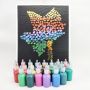 Professional Multi-Surface Art Supplies Paint Set,Non Fading Golden Acrylic Paint Kits
