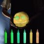 KHY Low Odor UV Blacklight Reactive Fluorescent Neon Glow Acrylic Paints for Canvas