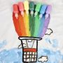 Best Colors Art Paint Set with Brushes for Acrylic Painting,Rich Pigments Flash Acrylic Paint Set for Kids