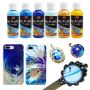 Non-toxic 32 Colors Pre-Mixed High Flow Craft Paint Set Art Metal Acrylic Pouring Paint