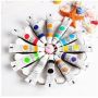 Non-toxic12 Colors Art Painting Acrylic Paint Set, Wholesale Cheap Portable Tube Packed Artist Acrylic Paint