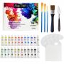 12 Vivid Color High Quality Permanent Waterproof Suit for Art Drawing Acrylic Paint Kit