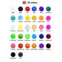 Non-toxic 32 Colors Pre-Mixed High Flow Craft Paint Set Art Metal Acrylic Pouring Paint