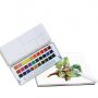 30 Colors watercolor Solid water color paint set watercolor paints set water colour with tin box