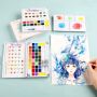 12/18/24/36 colors professional modern watercolor paintings solid pigment watercolor