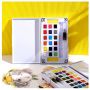12/18/24/36 colors professional modern watercolor paintings solid pigment watercolor