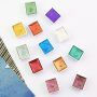 Fast delivery Non-Toxic 48 color watercolour palette paint pigments sample watercolor set solid