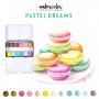 OEM mini water colour 12 color watercolor set halfpans watercolour