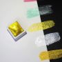 Custom 6 colors gem color superior set glitter metallic watercolor
