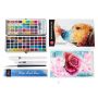 Directly Factory New 90 colors Solid water color metallic watercolor paint set