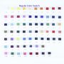 Solid water paint water colour paint solid pigment watercolor paints set 60 watercolor set with refillable brush