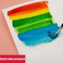 Portable watercolor printing kit non-toxic super vision 120 colors paint drawing watercolor