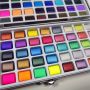 Directly Factory superior 90 colors Solid water color metallic watercolor paint set