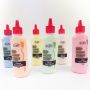 6 color 37 ml paint glow in the dark gel body spray fabric paint set colors diy luminous painting paint acrylic