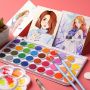 36 water color watercolor cake set half pan watercolor cake painting water colour watercolour paint set cake