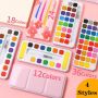 36 tempera paint water colour watercolour paint set cakes water color watercolor cake paint set watercolor cake painting