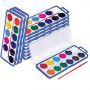 12 water colors painting semi-dry watercolor paints set set water colour watercolour for paper