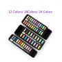 12/18/24 watercolor cakes set half pan watercolor cake painting water colour watercolour