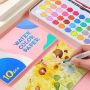 36 non-toxic watercolor water color cake set half pan watercolor cake painting water colour watercolour