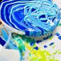 Directly Factory 2021 New OEM 4 pcs 100ml water proof pouring liquid tempera paint