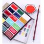 Good price japan kissho square color 12/18/24/35/48/60 colors watercolor