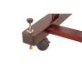 Red Crank Adjusting Studio H-frame Artist Easel Painting with Four Wheels Easel with Rocker and Drawer w15S