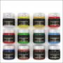 Non toxic 12 colors 100ml Acrylic Paint Jar Set