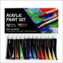 12pcs 12ml Artist Acrylic Paint