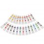 Amazon Hot Sale 24pcs 12ml Acrylic Paint Set For Artist With 3 Brushes 1 Canvas and 1 Paint Palette