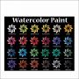 Hot sell 12ml 24pcs Water color Paint Set