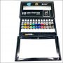 Non toxic promotional artist 12pcs 12ml acrylic paint with 3 brushes