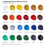 The Chinese factory directly supplies 24 color acrylic paint color DIY graffiti painting set paint