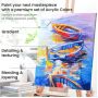 The Chinese factory directly supplies 24 color acrylic paint color DIY graffiti painting set paint