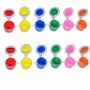 6colors 2ml Acrylic Paint Kids DIY for Clothing Textile Nail fiber pigment Acrylic Paints big Art supplies