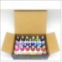 High quality new style hot sale non washable Waterproof 24pcs 29ml 3D Fabric Paint set